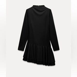 Zara ruffled jumpsuit dress